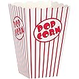 Unique 19577 Popcorn Boxes-10 Count (Pack of 1), Multicolour
