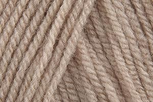 KHASO Sirdar Hayfield Bonus DK Crochet Yarn, 100% Acrylic Double Knitting Wool for Sweaters Jumpers Toys - 100g Ball - Oatmeal (964) - Single (1 Ball)