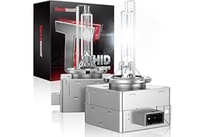 Torchbeam D3S Xenon-Glühlampen, 6000K Diamantweiß Xenon-Scheinwerferbirnen, Fernlicht Abblendlicht HID-Lampen für Scheinwerfer Ersatz, 2er-Pack