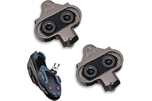 UNIHOC Cales de pédale de vélo Compatible avec Shimano SPD SM-SH51, Bike Cales, Plaques de Pédale Velo de Route Antidérapantes, Cales de Cyclisme, pour Le Cyclisme en Intérieur, pour Les Hommes Et Les Femmes
