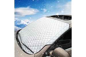 ZTBFHLZQ Frontscheibenabdeckung Winter Auto, Windschutzscheibenabdeckung, Auto Abdeckung Winter, Faltbar Autoscheibenabdeckung Winter, Gegen Sonne Staub Frost EIS für meisten Fahrzeuge