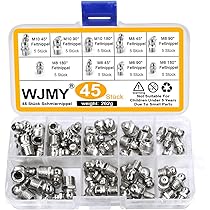 Czeo 6 8 10 Ingrassatori 60 Pezzi, Ingrassatore Conico 45°, 90° E