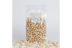 CASCA RIJA: Nuez de Macadamia 1 Kg | Sin Aceite, Sin Conservantes y Sin Sal Añadido | 100% Natural, Vegano