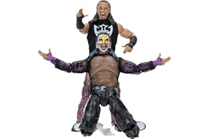 ALL ELITE WRESTLING Alle Elite-Wrestling AEW Unrivaled Die Hardys, 2er-Pack – Zwei 15,2 cm Figuren mit weichem Einstiegshemd-Zubehör (exklusiv bei Amazon)