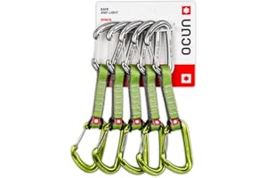 Ocun Hawk QD Wire PA 16 5-Pack dégaines d'escalade, Uni, 10cm