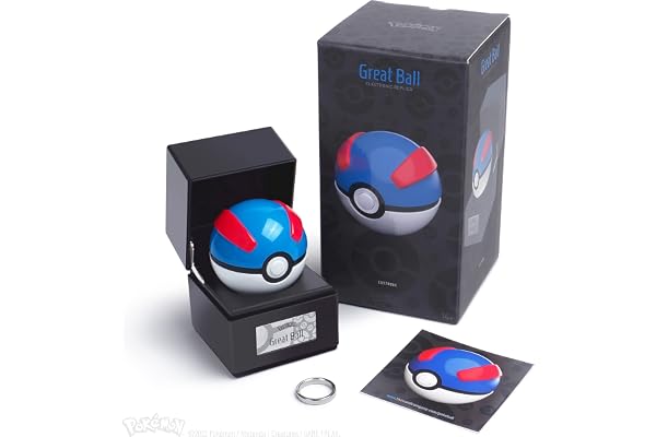 The Wand Company - Réplique électronique Die Cast Pokemon (Great Ball)