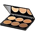 Sleek MakeUP Cream Contour Kit, 6 Easily Blendable Colours for Smooth and Long Lasting Contour, Medium