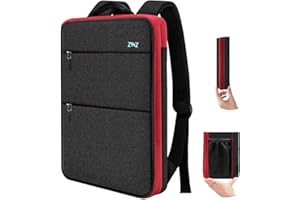 ZINZ Mochila para Portátil Delgada y Expandible, Resistente al Agua, Compatible con MacBook Pro 16" 2025-2019 M4 M3 M2 M1, Mac 15,4" y la Mayoría de los Portátiles de 15"-16"
