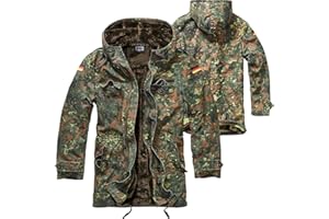 BWuM Bundeswehr Parka mit Futter & Flaggen BW Feldparka Bordparka Winterjacke