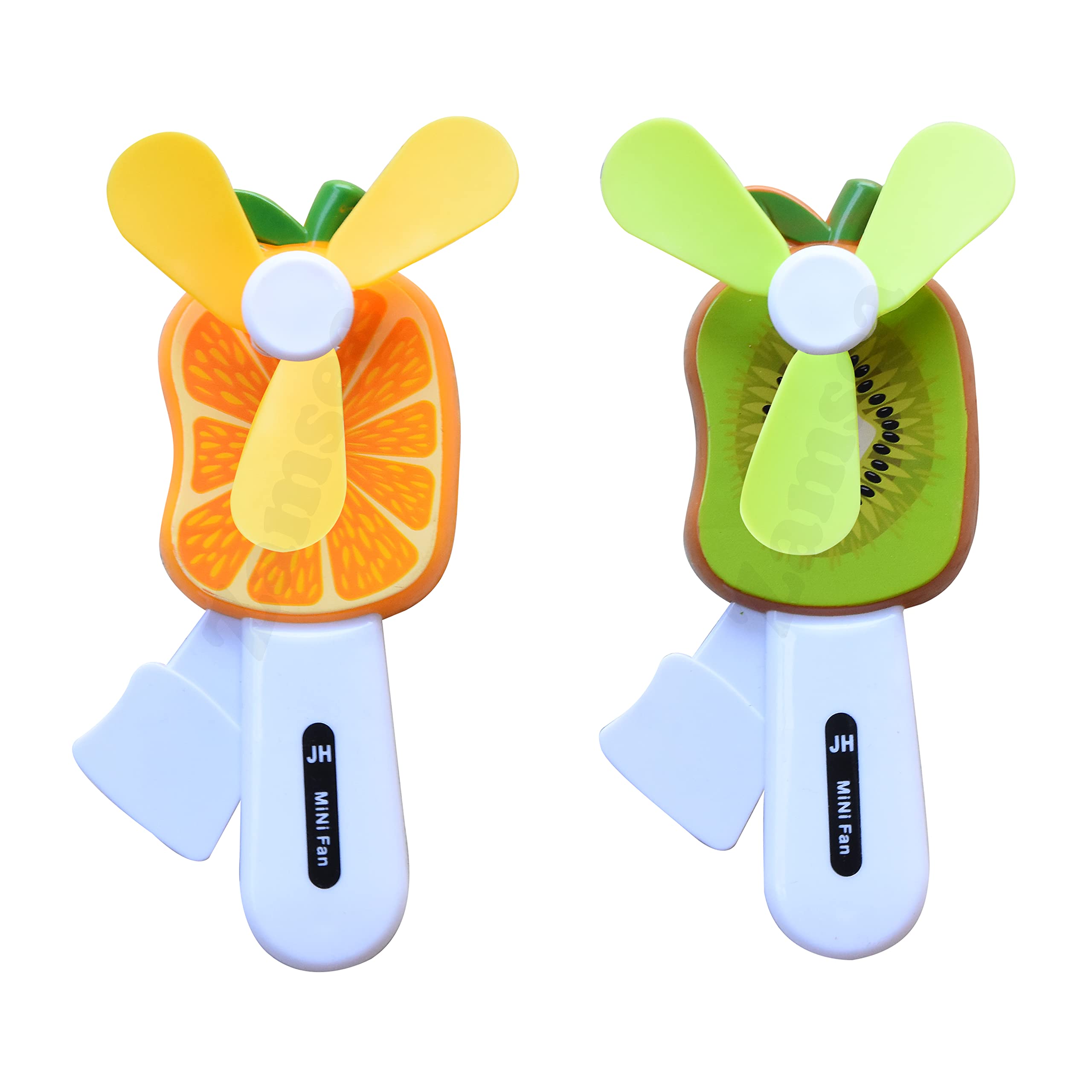 ZAMSEA Kid's Hand Pressure Mini Fan: Cute Fruit Shape Squeeze Toy and Cool Summer Fan