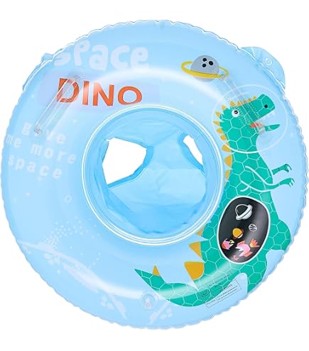 WYRIAZA Schwimmring Baby mit Sonnendach SPF 50+ | Schwimmhilfe Baby | Rüsten sie Baby
