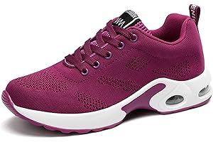 XPERSISTENCE Baskets Running Femme Chaussure de Course Mode Fitness Air Baskets Athlétique Respirantes Multisport Outdoor Sport Training