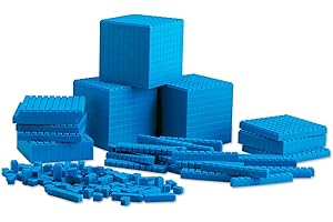 Kit pour la classe de barres en plastique emboîtables de base 10 de Learning Resources