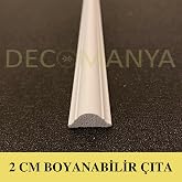 Decomanya Dekoratif Boyanabilir Duvar &Ccedil;ıtası 2 cm