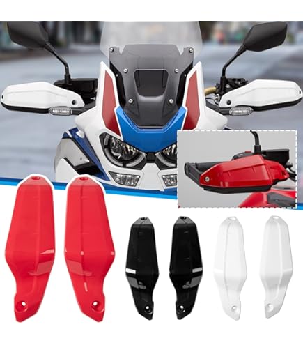 Paramani Per Moto Honda NC750X 2013-2021 - Protezione Mani, Antivento, In ABS, Accessorio Sicurezza - Foto 2