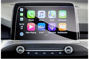 GAFAT 2018-2021 Fo-rd Focus MK4 ST Line 8" Navigation Protector de pantalla, cristal protector de pantalla compatible con Ford Focus MK4 SYNC 3, resistente a los golpes, 9H anti-arañazos