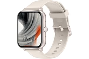 UMAwangfit Smartwatch Uomo Donna Chiamate e Whatsapp Smart Watch Contapassi Cardiofrequenzimetro da polso Saturimetro Orologio Smart Fitness Sportivo Impermeabile per Android iOS Galassia