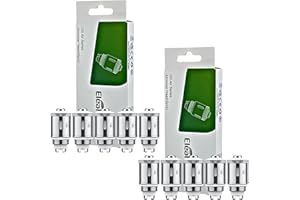 W-DIRECT E LEAF GS Air Coils [1.5 ohm | 8w - 20w] 10 Pack - MTL Vaping, Dual Coil Build, Coil for Eleaf GS Series Tanks, No Nicotine