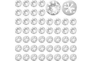 VooGenzek 50 Sztuk 2 Style 30mm Zestaw Naprawczy Osłony Termicznej, Klipsy Mocujące Osłonę Termiczną, Tarcze Zaciskowe Osłony Termiczne, do Różnych Samochodów