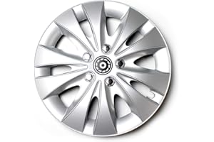 IMJ-GLOBAL STORMX Lot de 4 enjoliveurs argentés 15"