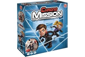 JUMBO Chrono Mission Game – Le Jeu d'espionnage Ultime pour Enfants – Devenez Un véritable Agent Secret, croisez des Lasers et terminez Une Mission d'espionnage – Jouez avec des Amis ou en Solo – Ensemble