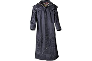 SCIPPIS Black Roo « Stockman Coat » Manteau Différentes tailles disponibles