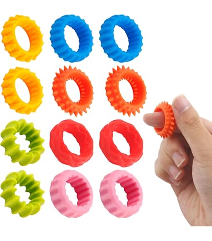 3PCS Embouts Crayon à Mâcher Silicone Sensoriel - Soulage Stress Et Améliore Concentration