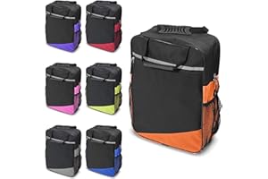 ‎LIFE WITH DIGNITY Biscay Mobilitätstasche - Orange | Zubehör für Rollstuhl- und Mobilitätsscooter-Taschen, Rollstuhl- und Mobilitätsscooter-Taschen Mobilitätsscooter-Tasche, Zubehör für Rollstühle und Mobilitätsscooter