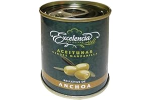 casavostre Olives Vertes manzanilla farcies aux anchois 120gr
