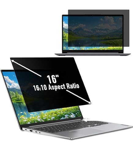 Pellicola Per Privacy Laptop – Schermo Protettivo Rimovibile, Antiriflesso, Filtro Luce Blu, Per Schermi 12,5-15,6 Pollici