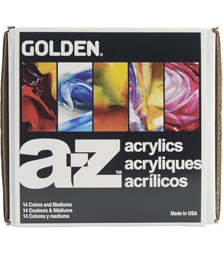 Golden : Heavy Body Acrylic Paint : 60ml
