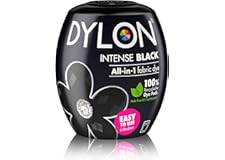 Dylon Washing Machine Fabric Dye Pod Intense Black, 350g
