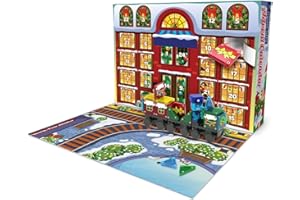 MRGIINR Advent Calendar 34-Piece Magnetic Construction Set, 2025 Christmas Toys Building Set for 3 4 5 6 Year Olds Xmas Presents Toys