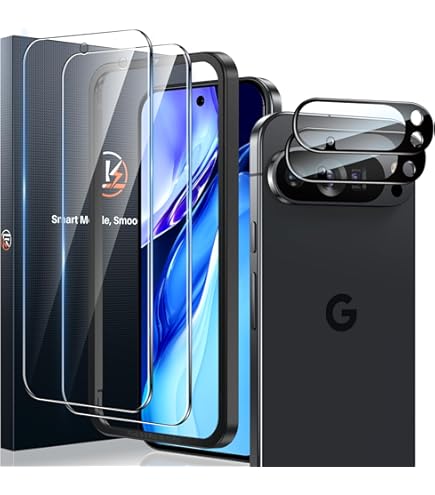 Aerku Pour Google Pixel 10 Pro XL Verre Trempé, 2 Pièces