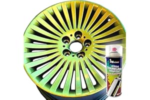 PMcolours Flip Flop Peinture, Multi-couleur Effet Caméléon OR (or-vert), 400 ml Aérosol