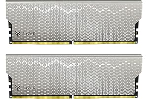 JAZER RAM DDR5 32Go Kit (2x16Go) 6000MHz CL38, Overclocking Gaming, XMP 3.0 / Expo, PC Mémoire