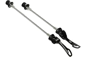 Novatec QR/321060 Set de Serrage Rapide de Roue Mixte Adulte, Noir