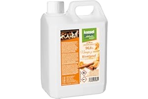 KieselGreen Bioetanol 5 Litros con Fragancia para Chimenea de Etanol, Muchas Variedades – Bioalcohol como Fragancia de Ambiente – Estufas de Bioetanol, Biochimenea Etanol, Ethanol (OZ5)