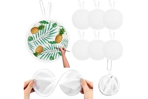 Namalu 6 Abanicos Redondos de Mano Estilo Blanco Abanico Plegable de Festival Verano Abanico Japonés Redondo con Hermoso Patrón Abanico de Estilo Japón Portátil para Fiesta Boda Decoración