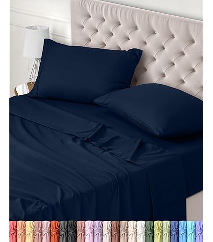 Todocama Parure da letto 4 pezzi, lenzuolo con angoli, lenzuolo sopra, 2 federe 50 x 80 cm (letto 90-90 x 190/200 cm, azzurro