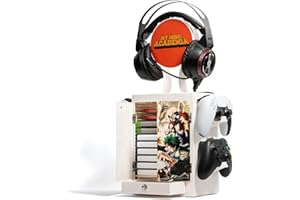 Numskull, Locker da gioco con decorazione a tema My Hero Academia, supporto per controller e cuffie, per PS5, Xbox Series X/S, Nintendo Switch, prodotto ufficiale My Hero Academia