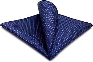 S&W SHLAX&WING Carré De Poche À Pois Moderne 32cm Accessoire Chic Costume Mariage Soirée Événement