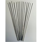 Mobilreyon 12 Adet Kuşbaşı Şişi 60 Cm, Et Mangal Yassı Şiş (Uzunluk 60 Cm)