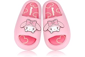 Roffatide Anime Cinnamoroll My Melody Kuromi klapki dla kobiet antypoślizgowe sandały łazienkowe nadruk krowy gumowe kapcie domowe kapcie