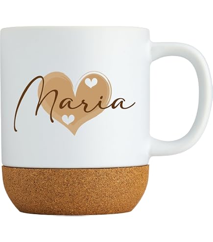 Personalisiert Tasse Mit Namen Maria – Blaue Henkel, 325 Ml – Spülmaschinenfester Kaffeebecher Mit Positiven Eigenschaften