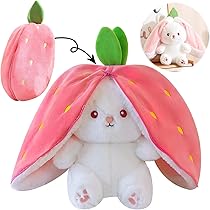 Coniglietto rosa illuminato di peluche • Mio Peluche