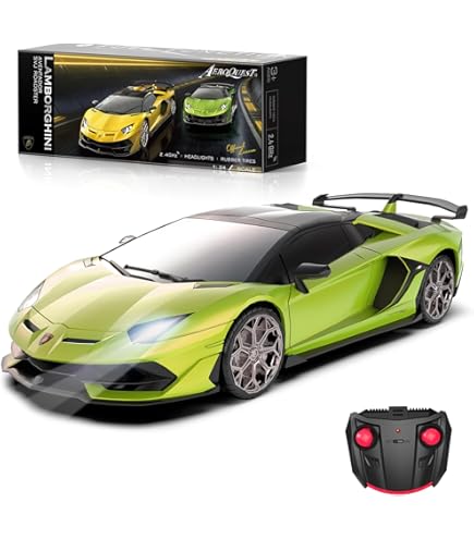 Jamara Voiture télécommandée Lamborghini Sián FKP 37 1:14 rouge 2,4GHz