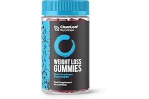 HILLTEN HEALTH Weight Loss Support Gummies – Slimming Support gummie with No Added Sugars – Strawberry Flavour – Vegan and Low carb - 60 Gummies