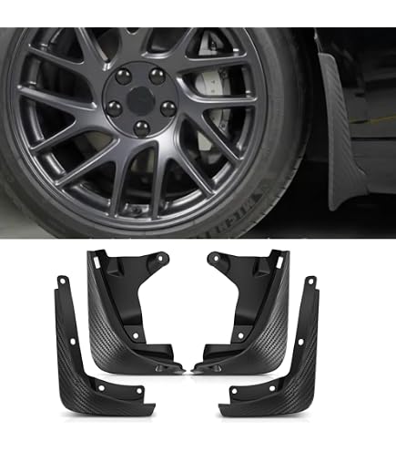 Tesla Aftermarket Parts REEVAA 2025 Tesla Model 3 Highland Accessories - Mud Flaps [No Drilling Easy Install Mud Flaps