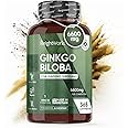 Ginkgo Biloba 6600mg, 365 Compresse (1 Anno), 50:1 Estratto Ginkgo Biloba, 24% Flavonoglicosidi, 6% Terpenlattoni, 25:1 Ginse